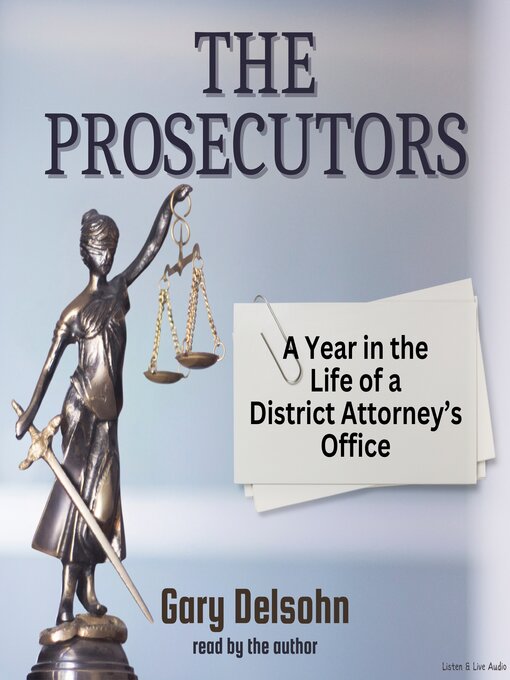 Title details for The Prosecutors by Gary Delsohn - Wait list